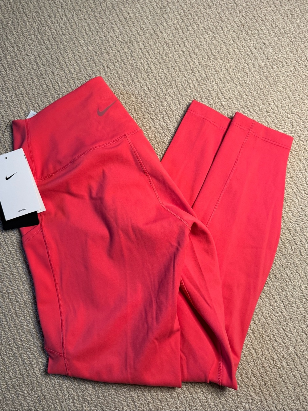 Nike Women's Pink Performance Leggings